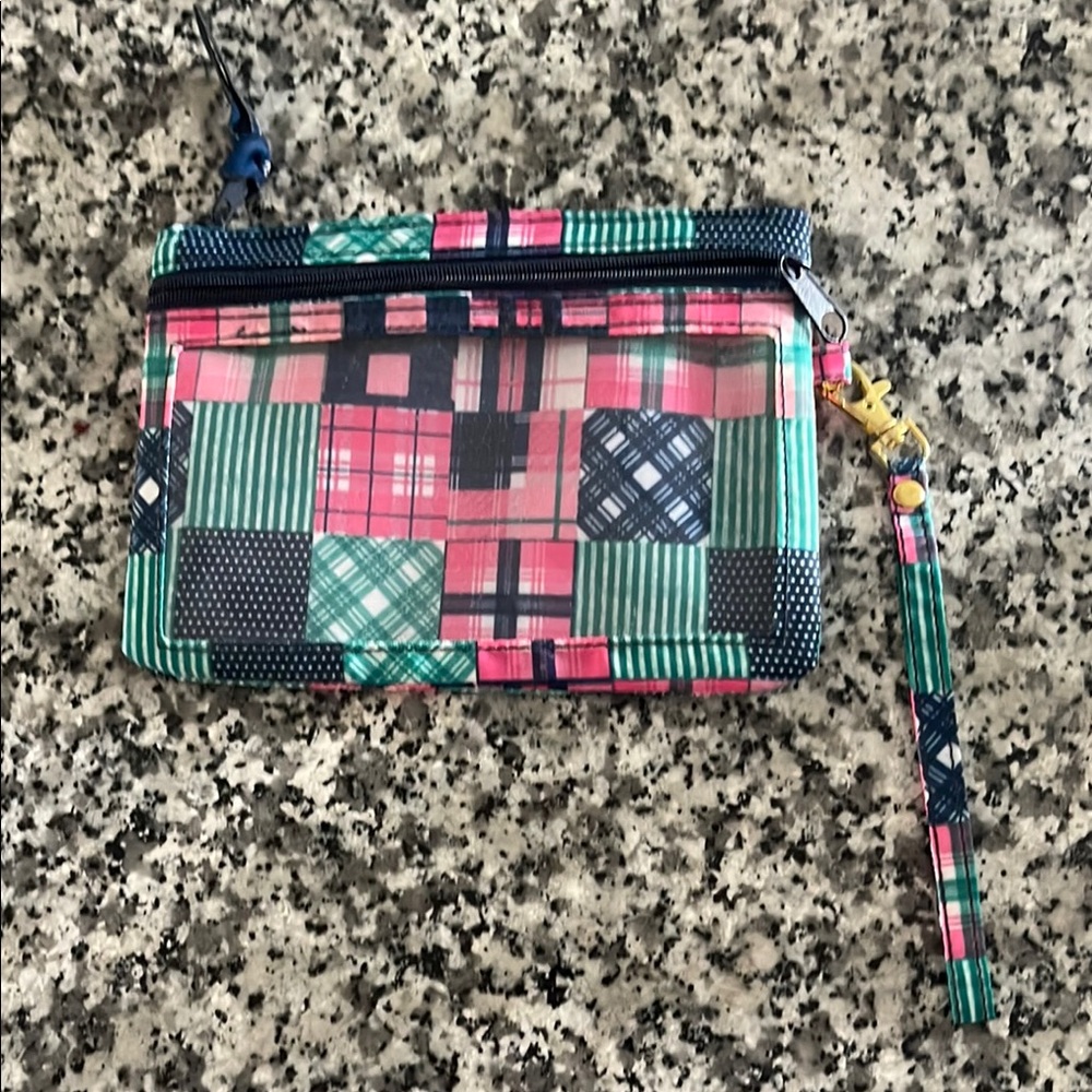 Simply Southern Multicolor Patchwork Wristlet - image 1